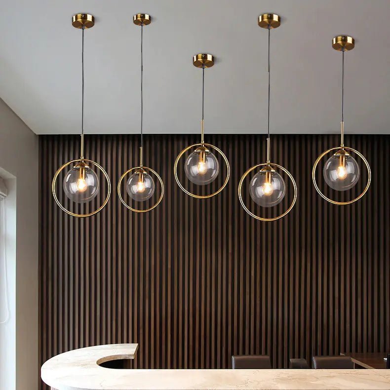 Nordic Glass Pendant Light