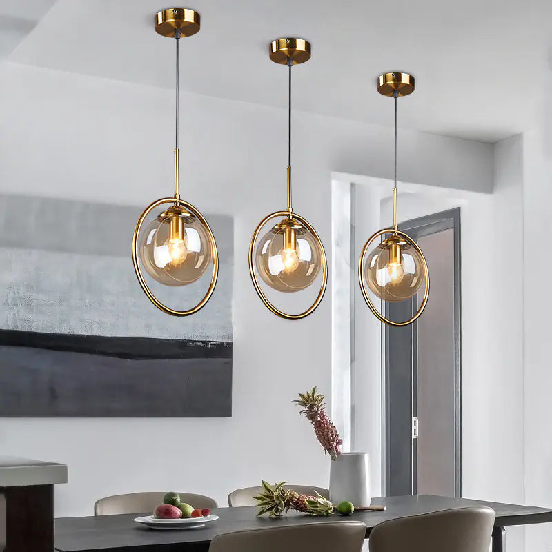 Nordic Glass Pendant Light