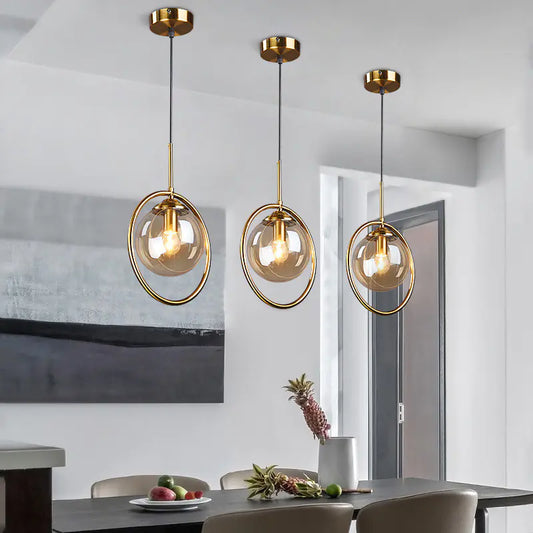 Nordic Glass Pendant Light